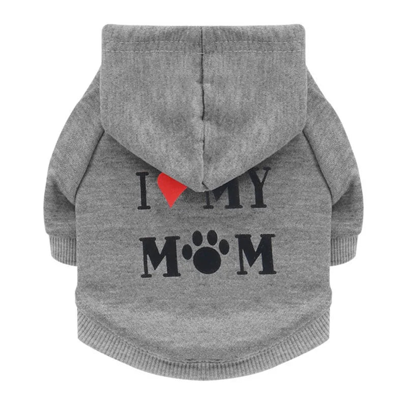 Security Dog Clothes Small Dog Hoodie Coat