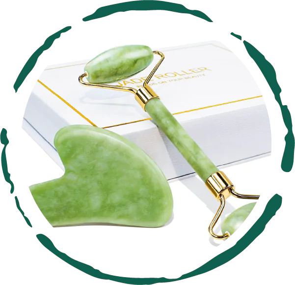 Jade Roller & Gua Sha Gift Box